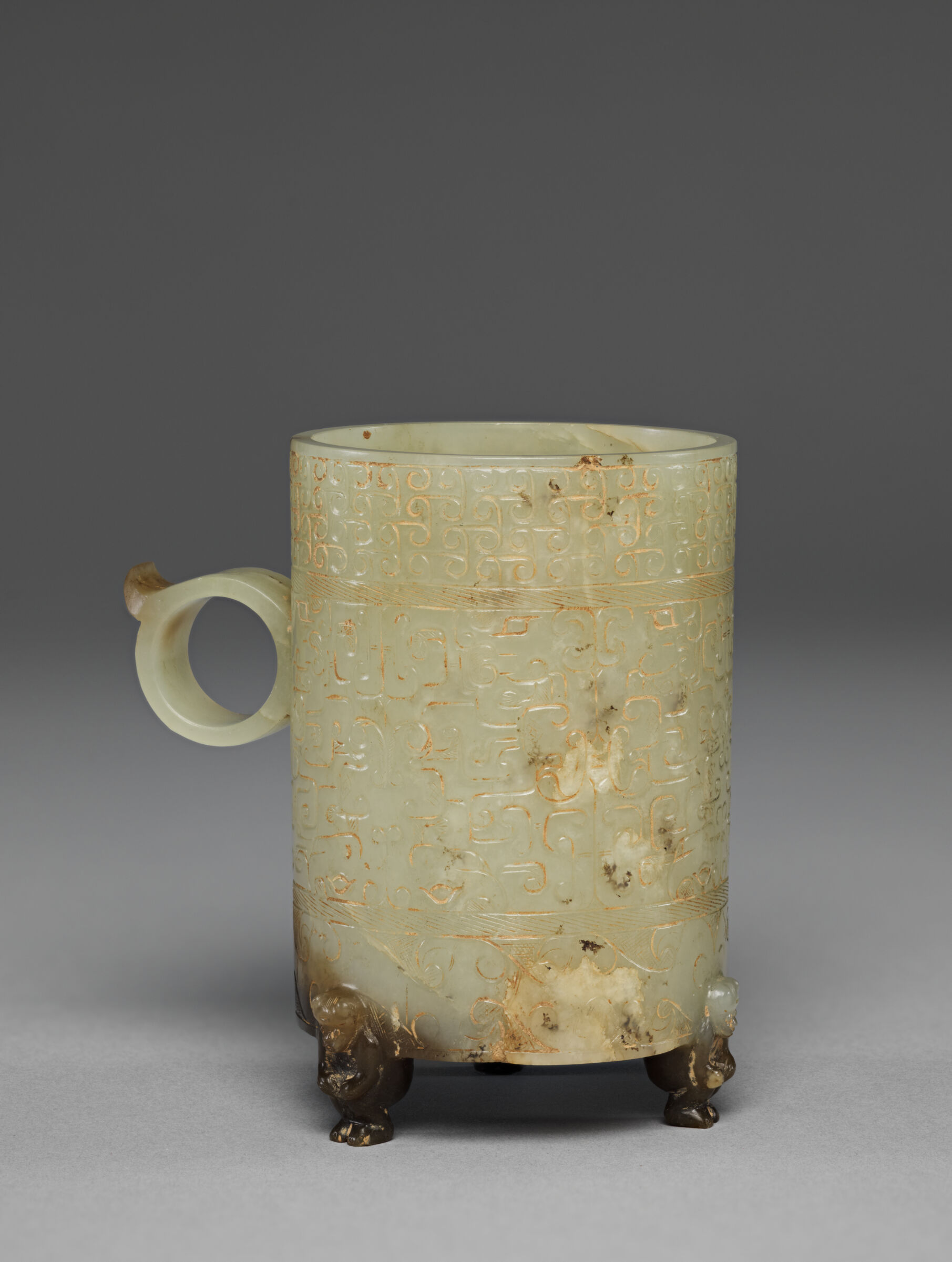 Cylindrical Jade Cup